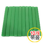 IBS격자무늬그립 10개묶음 (초록)